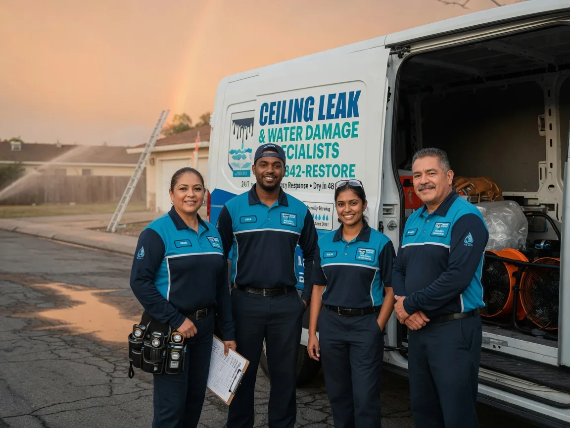 Ceiling Leak Cleanup company in El Indio, TX